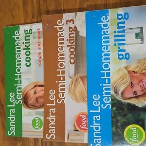 Sandra Lee Cookbooks set of 3